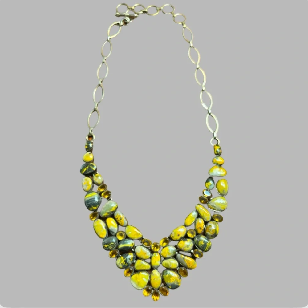 ‼️💥PRICE DROP ☄️
Bumblebee Jasper Chain Necklace - Picture 5 of 13